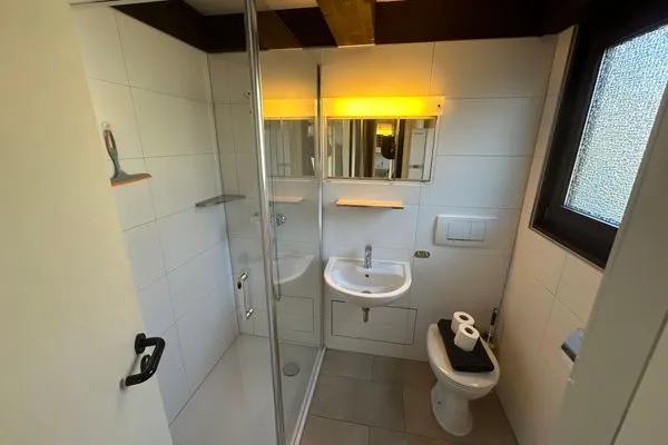 Badezimmer  Ferienhaus  Abendzauber