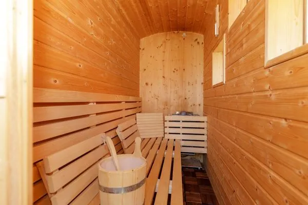 Sauna  Ferienhaus Haff & Meer