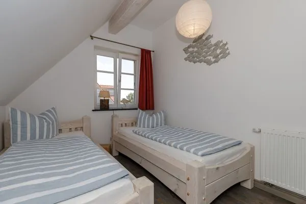 Schlafzimmer  Ferienhaus Haff & Meer