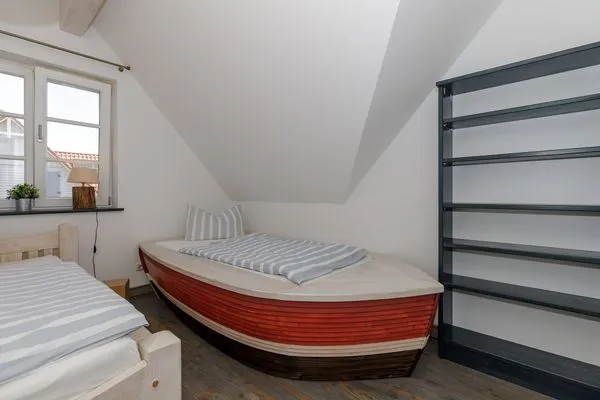 Schlafzimmer  Ferienhaus Haff & Meer