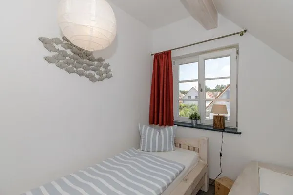 Schlafzimmer  Ferienhaus Haff & Meer