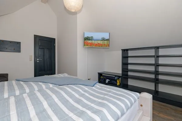 Schlafzimmer  Ferienhaus Haff & Meer