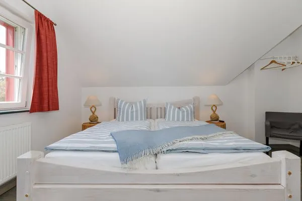 Schlafzimmer  Ferienhaus Haff & Meer