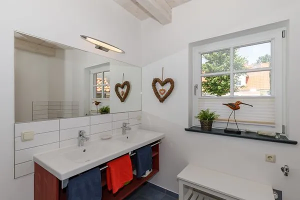 Badezimmer  Ferienhaus Haff & Meer