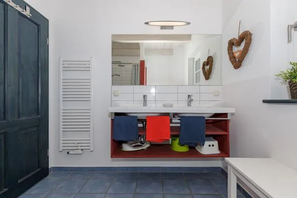 Badezimmer  Ferienhaus Haff & Meer