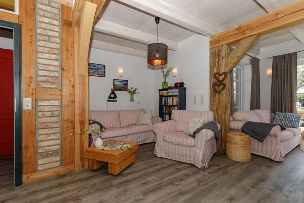 Wohnzimmer  Ferienhaus Haff & Meer