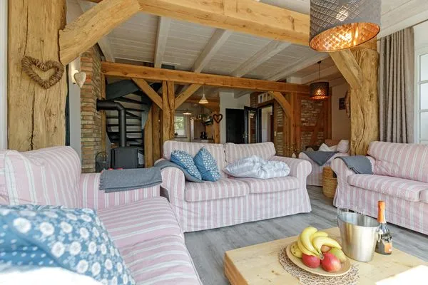 Wohnzimmer  Ferienhaus Haff & Meer