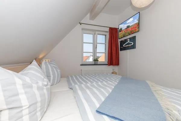 Schlafzimmer  Ferienhaus Haff & Meer