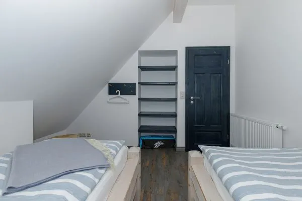 Schlafzimmer  Ferienhaus Haff & Meer