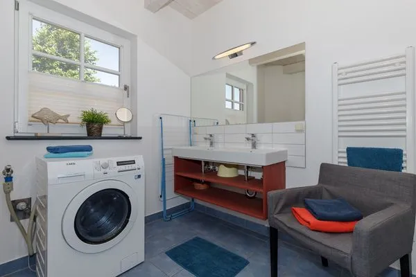 Badezimmer  Ferienhaus Haff & Meer