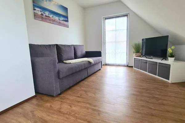 Schlafzimmer  Ferienhaus Haffliebe mit Sauna und Kamin