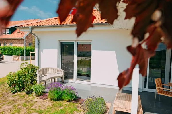 Terrasse  Ferienhaus Lieblingsplatz