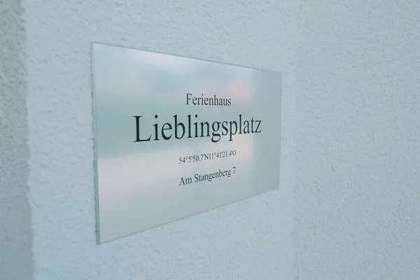 Fassade / Eingang  Ferienhaus Lieblingsplatz