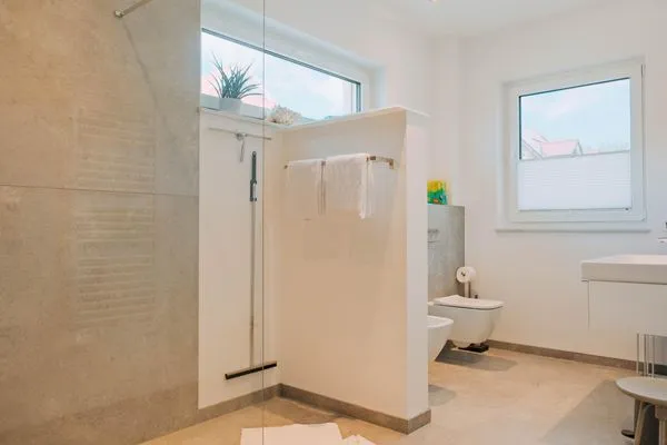 Badezimmer  Ferienhaus Lieblingsplatz