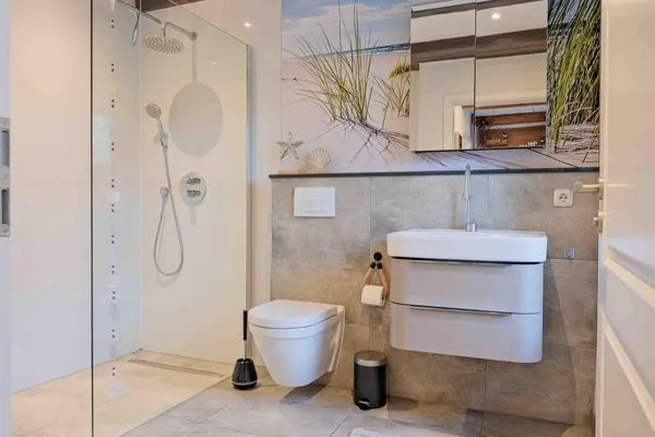 Badezimmer  Ferienhaus Martha