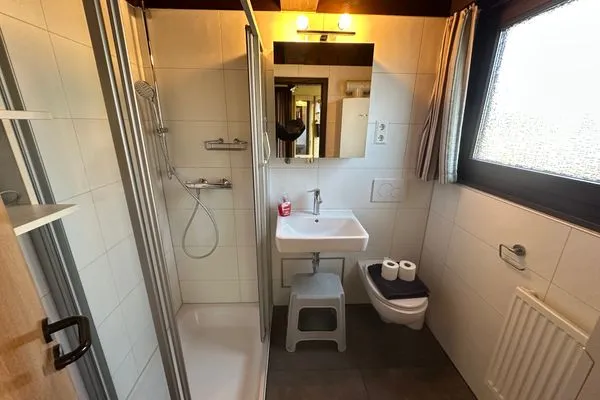 Badezimmer  Ferienhaus  Winterruhe