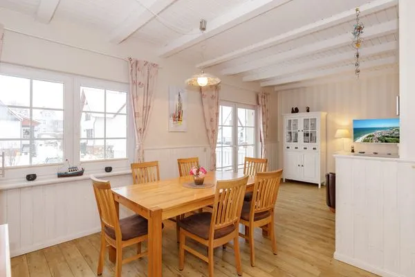 Wohnzimmer  Ferienhaus Sonne & Meer