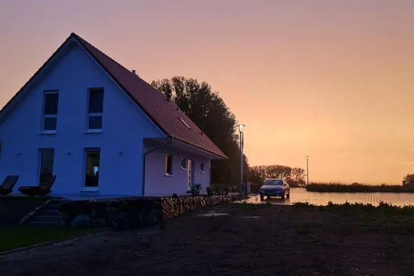 Fassade / Eingang  Ferienhaus Springborn