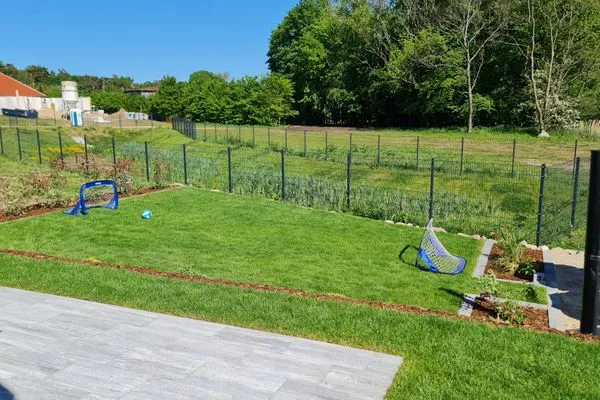 Garten  Ferienhaus Springborn