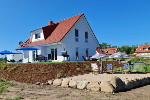 Fassade / Eingang  Ferienhaus Springborn