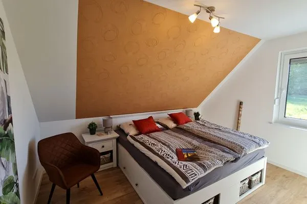 Schlafzimmer  Ferienhaus Springborn