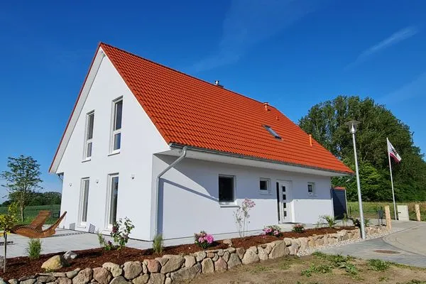 Fassade / Eingang  Ferienhaus Springborn