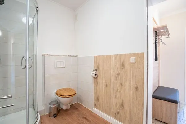 Badezimmer  (MEI27) Ferienwohnung "Strandperle"