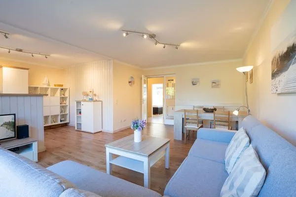 Wohnzimmer  (MEI27) Ferienwohnung "Strandperle"