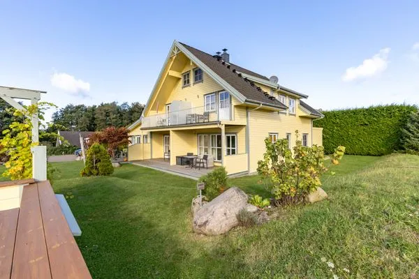 Garten  Ferienwohnung Bergen im Haus Norway