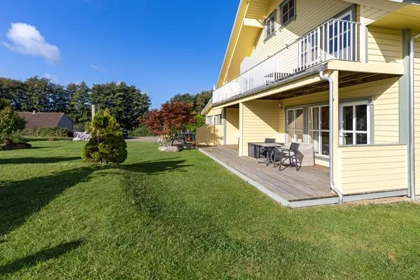 Terrasse  Ferienwohnung Bergen im Haus Norway