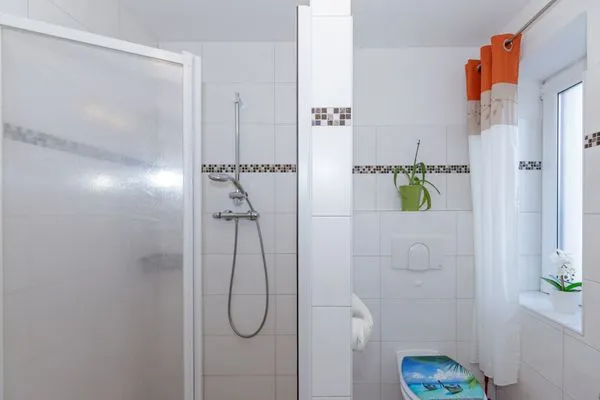 Badezimmer  Ferienwohnung Kalle