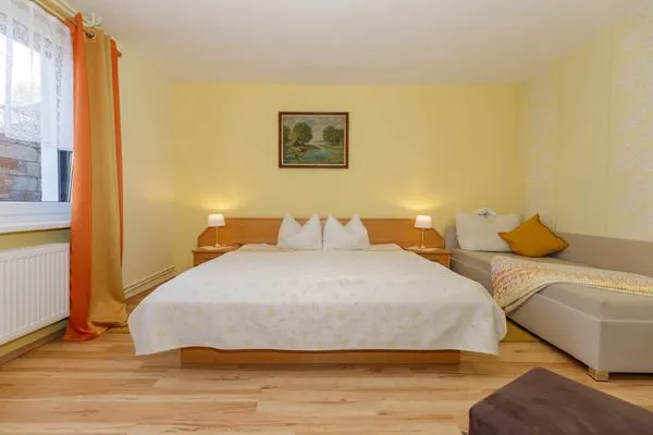 Schlafzimmer  Ferienwohnung Kalle