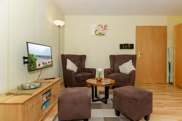 Wohnzimmer  Ferienwohnung Kalle