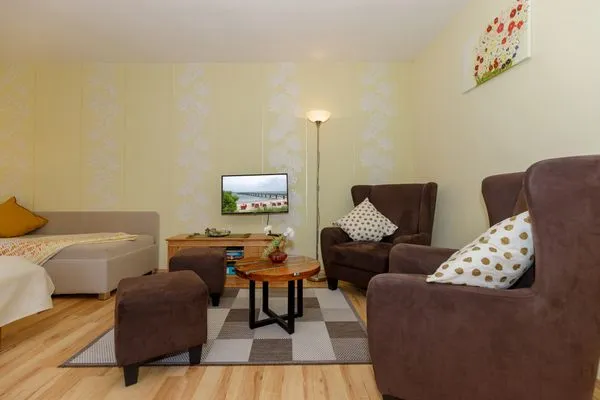 Wohnzimmer  Ferienwohnung Kalle