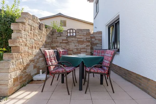 Terrasse  Ferienwohnung Kalle