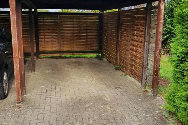 Garten  Ferienwohnung Ostseetraum