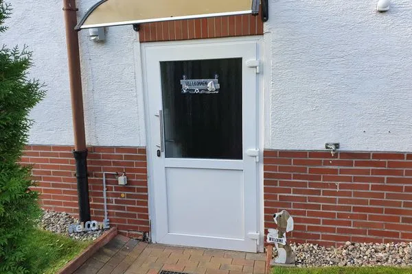 Fassade / Eingang  Ferienwohnung Ostseetraum
