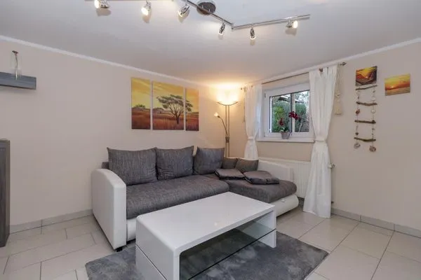 Wohnzimmer  Ferienwohnung Ostseetraum