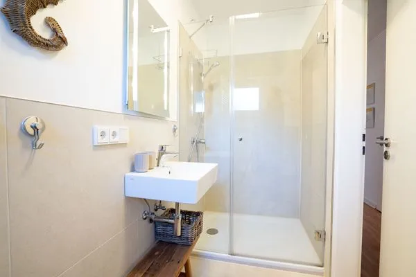 Badezimmer  (MEI71) Ferienwohnung "Strandlust"