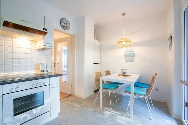 Küche / Küchenzeile  (MEI71) Ferienwohnung "Strandlust"