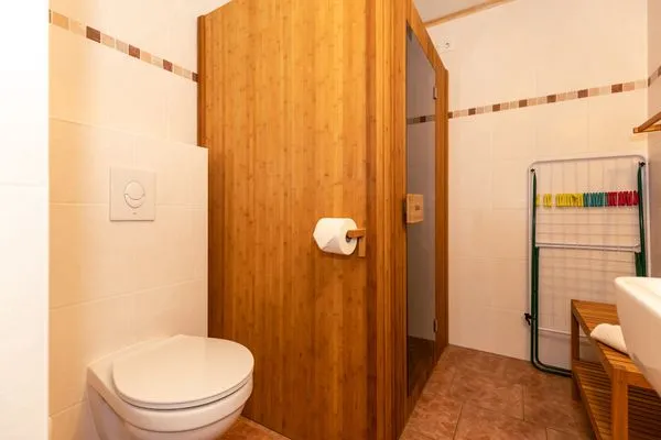 Badezimmer  Ferienwohnung Sandnes im Haus Norway