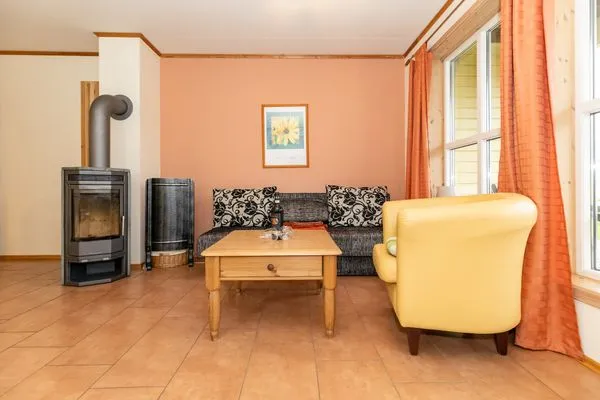 Wohnzimmer  Ferienwohnung Sandnes im Haus Norway