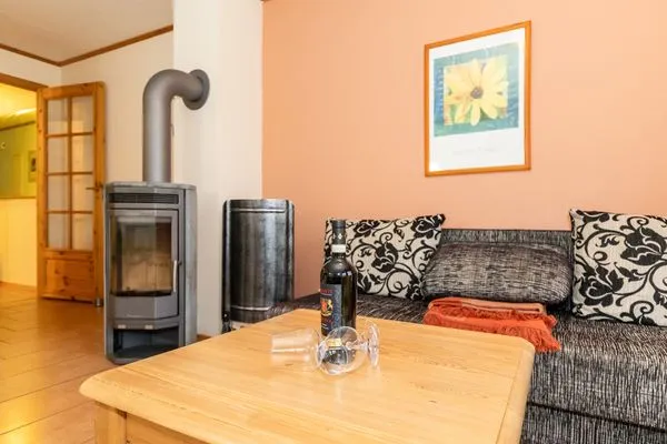 Wohnzimmer  Ferienwohnung Sandnes im Haus Norway