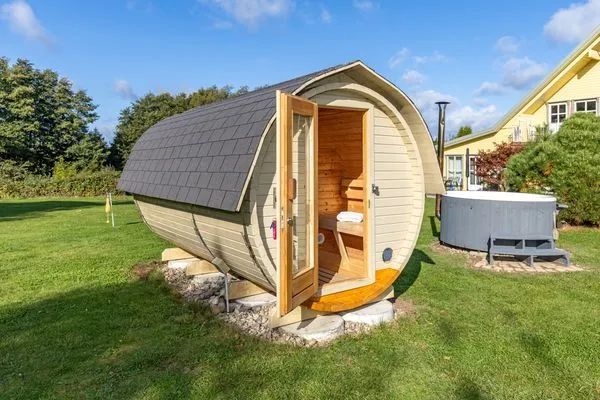Sauna  Ferienwohnung Sandnes im Haus Norway