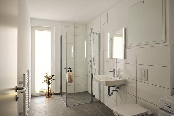  Apartment B4 "Pine Hill Resort" Extra Bike Friendly Usedom - Badezimmer