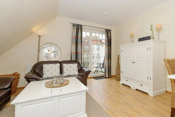 Wohnzimmer  Ferienwohnung Strandgut