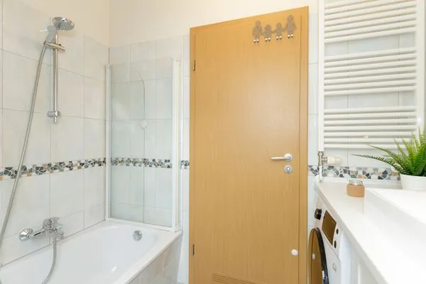 Badezimmer  Ferienwohnung Strandgut