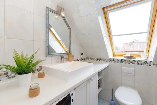 Badezimmer  Ferienwohnung Strandgut