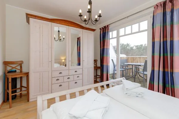 Schlafzimmer  Ferienwohnung Strandgut