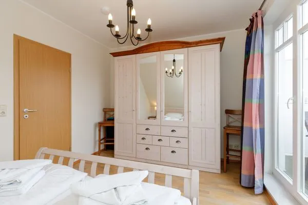 Schlafzimmer  Ferienwohnung Strandgut